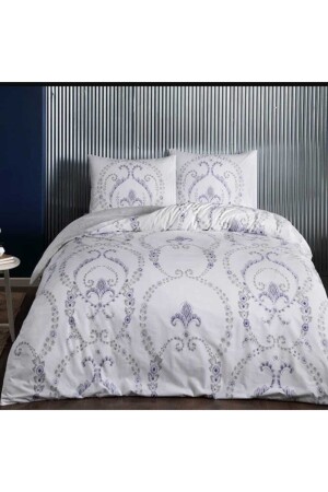- Astra Purple Double Cotton Duvet Cover Set TYC00320899850 - Taç
