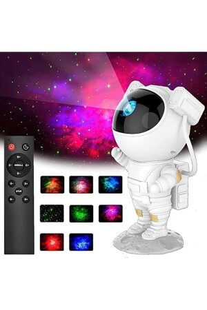 Astronauten-Nachtlichtnebel und Milchstraße - Starry Sky Projector