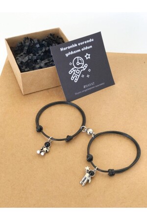 Astronauts' Love Magnetic Lover Bracelets for Women and Men in Gift Box Combination Double Jewelry Astronautbracelet - Zhayat