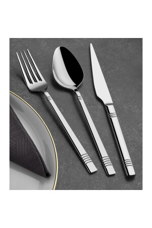 Asya Plain 90 Piece Boxed Cutlery Set ARSL-ASYSD-90PRC - Arsel
