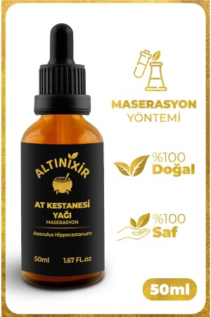 زيت كاستين الخيل من MNZ 50ml KAYI3042 - ALTINİXİR