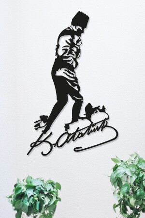 Atatürk Kocatepe Signed Laser Cut Metal Painting ATAKT3860 - uberKraft