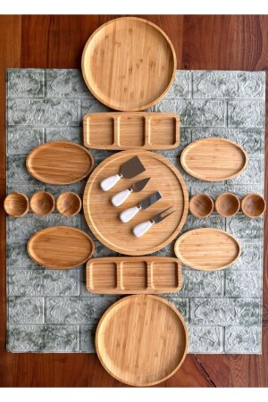 Atbyhome 19 Piece Breakfast Set Breakfast Set - Bambum
