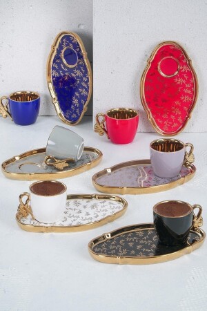 Athena Set of 6 Coffee Cups SCT-21-0237/6 - ACAR