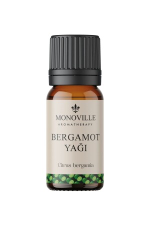 Ätherisches Bergamottenöl, 10 ml, 100 % rein und natürlich (Ätherisches Bergamottenöl) - Monoville