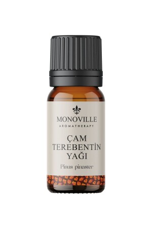 Ätherisches Kiefern-Terpentinöl, 10 ml, 100 % rein und natürlich (Ätherisches Kiefern-Terpentinöl) - Monoville