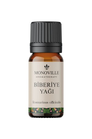 Ätherisches Rosmarinöl, 10 ml, 100 % rein und natürlich (Ätherisches Rosmarinöl) - Monoville