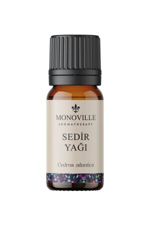 Ätherisches Zedernöl, 10 ml, 100 % rein und natürlich (ätherisches Zedernholzöl) - Monoville
