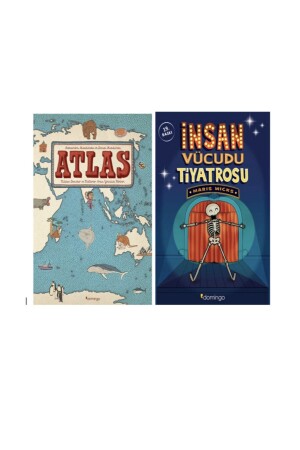 Atlas Continents Seas Intercultural Travel Guide Human Body Theater Atlas+human - Domingo Yayınevi