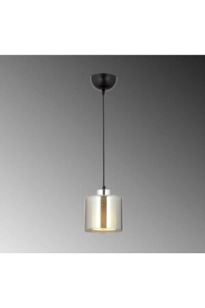 Atlas Genuine Glass Chrome Headed Single Pendant Model Chandelier ATLS89 - VEDA AVİZE