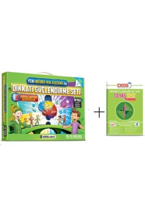 Attention Strengthening Set Age 10 + Visual Attention Test - Adeda Yayınları