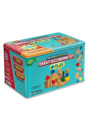 Attention Strengthening Set Dgs Plus 10 Year Old Metal Box - Osman Abalı PLUS10 - Adeda Yayınları