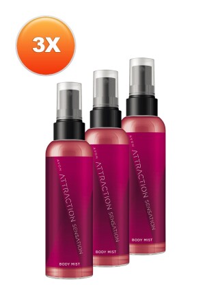 إشعاع الجذب من MNZ رذاذ الجسم للمرأة 100 مل مجموعة ثلاثية BODYMIST0011-3 - Avon