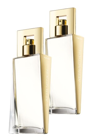 Attraction Women's Perfume Edp 50 Ml. Set of Two - Avon