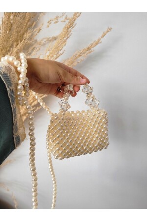 Audra Becca Series Pearl Bag Mini Size (14×18. 5 CM) Incicantamine - Audra Handmade