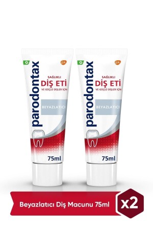Aufhellende Zahnpasta 75 ml x 2 Stück - Parodontax