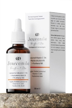 Aufhellendes, revitalisierendes liposomales Vitamin C 5 % Hautpflegeserum 30 ml 8682397030529 - Jeuvenile