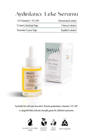 Aufhellendes Unreinheitenserum mit Vitamin C 20 ml Unreinheitenserum - bhava cosmetics