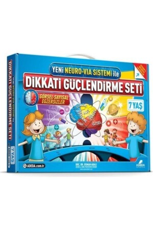 Aufmerksamkeitsstärkungsset 1. Klasse – 7 Jahre – Osman Abalı KADEDA53846 - Adeda Yayınları