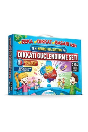 Aufmerksamkeitsstärkungsset für 7-Jährige (), zubereitet mit Neuro Via System Adeda 117488 - Adeda Yayınları
