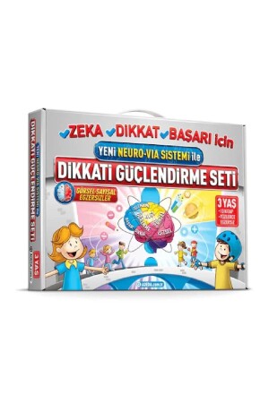 Aufmerksamkeitsstärkungsset Kindergarten – Alter 3 adedastok16 - Adeda Yayınları