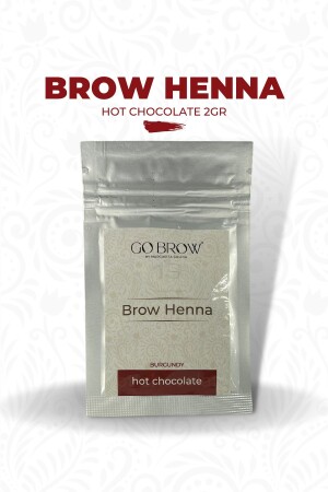 Augenbrauen Henna Heiße Schokolade 2gr - Brow Henna