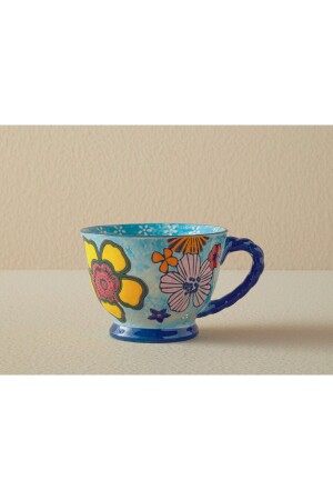 Aurora Ceramic Mug 400 Ml Blue - English Home