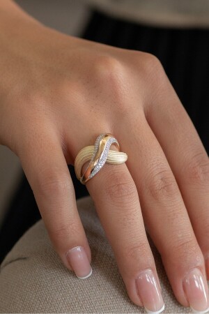 Ausgefallener Damenring aus 14 Karat Gold - Oroline Jewelry