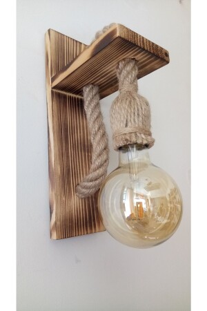 Authentic Wood Sconce Wall Lamp - Özra Ahşap