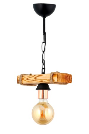 Authentic Wooden Tulip Single Chandelier - Şl Şef Light