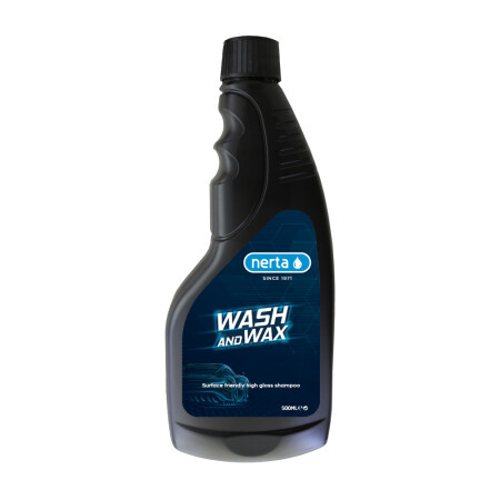 Autowaschshampoo mit Wachs NERTA Wash&Wax 500ml - Nerta