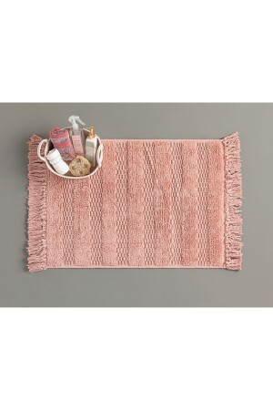 Ava Cotton Bath Mat 60x90 Cm Powder 10037208 - English Home