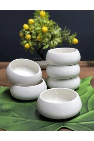 Avangarde Six Pack Bianco Perla Round Bowl 8,6 X 4cm Six Pack ZH-ZH-232 - ZEN HOME