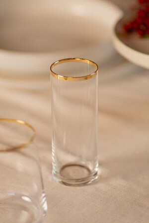 Avantgarde Gold 6-Piece Glass Set 180 Cc AVG0080006 - Rakle