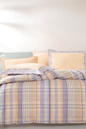 Aviva Double Ranforce Duvet Cover Set - Lilac - Yataş
