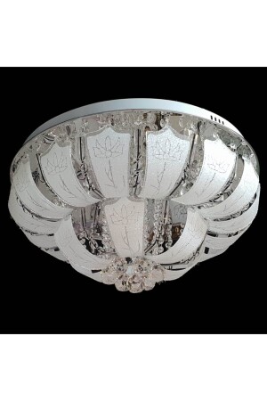 Avize Salon Led Li Kumandalı 60 Cm. 2030-60 - Mutlu