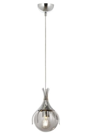 Avonnı Av-60161-1k Chrome Plated Classic Chandelier E27 Metal Glass 13cm AV-60161-1K - Avonni
