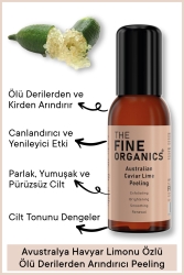 Avustralya Havyar Limonu Özlü, Ölü Derilerden Arındırıcı Yüz Ve Vücut Peelingi 100ml TFO11444 - THE FINE ORGANICS