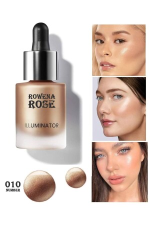 Aydınlatıcı Likit Pırıltılı Fosforlu Kalem Damlaları 010 - Rowenarose