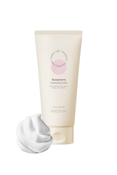 Aydınlatıcı&Canlandırıcı Görünüm Veren Temizleme Köpüğü 172ml Creamy Latte (Strawberry) 8809581444690 - Missha