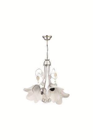 Ayla 4-Piece Chrome Pendant Lamp Chandelier G-565-4K - Trendylight