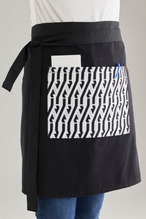 Ays Home Chef Waiter Cafe Cook Barista Black Half Apron Kitchen Apron Masterchef Cafe Restaurant TYC00602779481 - AYSHOME