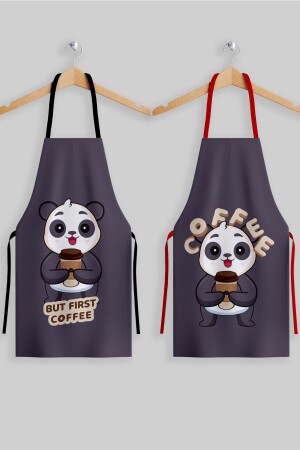 Ays Home Cute Panda Set of 2 Adult Kitchen Aprons AYSO370 - AYSHOME