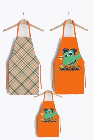 Ays Home Dinosaur Family 3-Piece Kitchen Apron Set AYSO0252 - AYSHOME