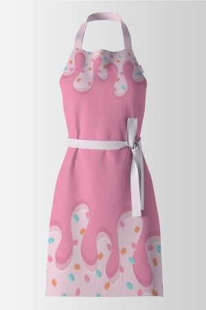 Ays Home Exclusive Candy Patterned Kitchen Apron - Ayshome