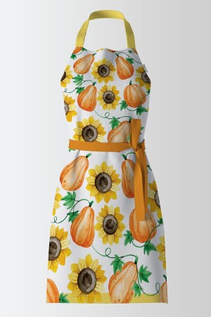 Ays Home Exclusive Sunflower Patterned Kitchen Apron AYSO392 - AYSHOME