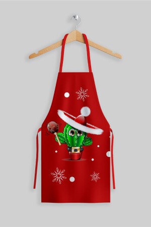Ays Home New Year's Red Kitchen Apron AYSO347 - AYSHOME