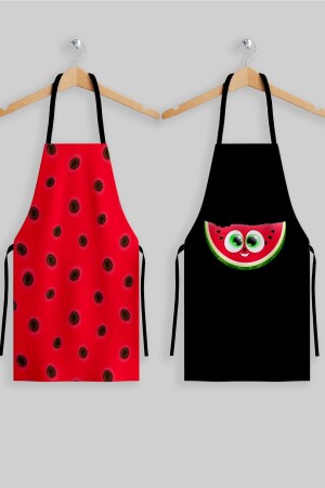Ays Home Watermelon Pattern Kitchen Apron Set of 2 AYSO346 - AYSHOME