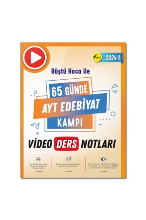 Ayt Literature in 65 Days Video Lecture Notes - Rüştü Hoca