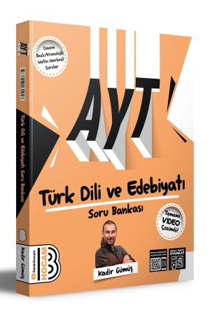 Ayt Turkish Language and Literature Question Bank with Video Solutions - Benim Hocam Yayınları